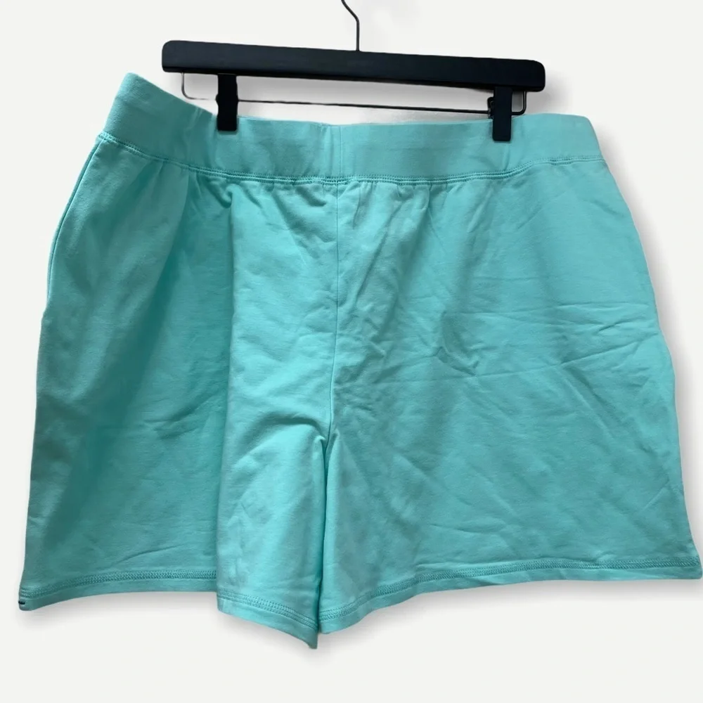 5/$20 ANYBODY Loungewear Cozy Knit Lt‎ French Terry Short